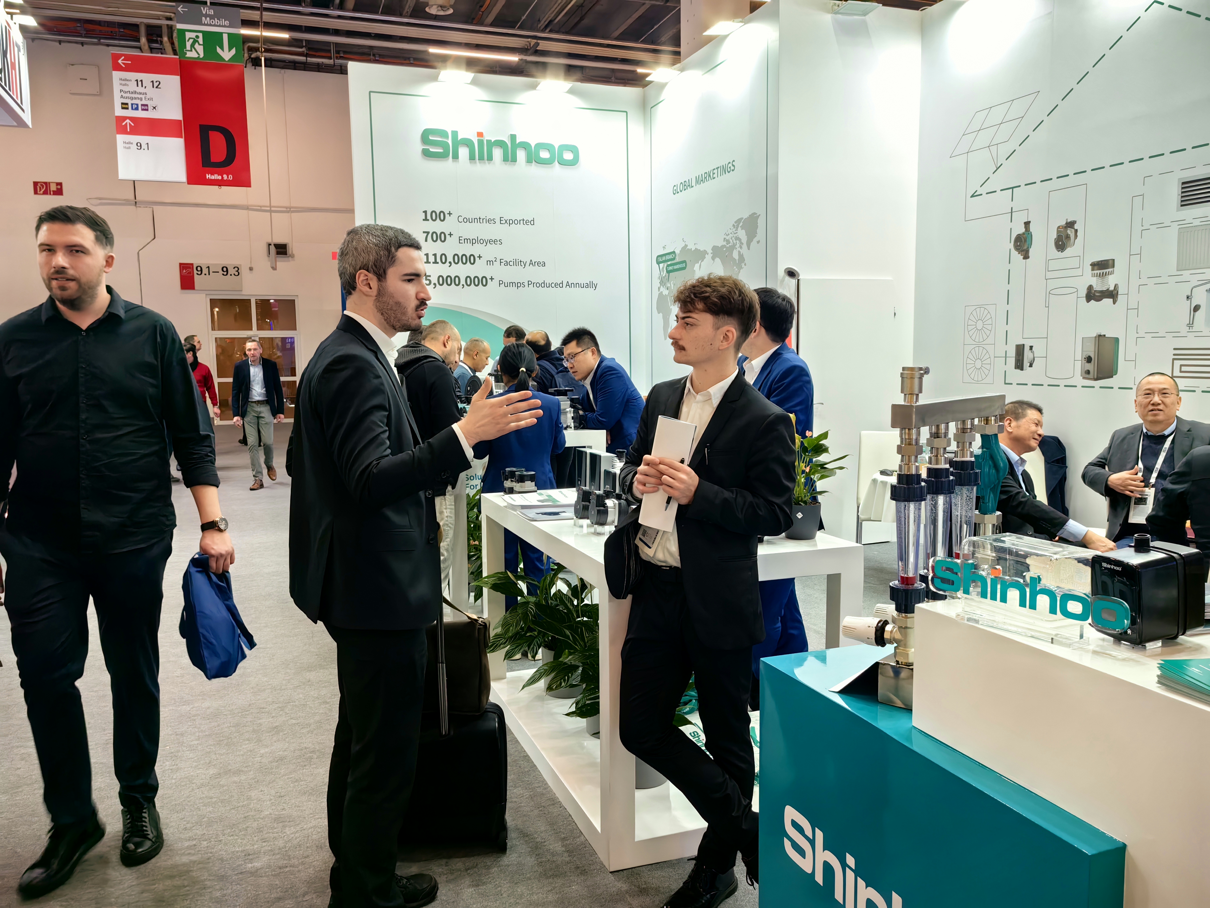 Shinhoo schlie&szlig;t Teilnahme an der ISH 2025 Frankfurt ab