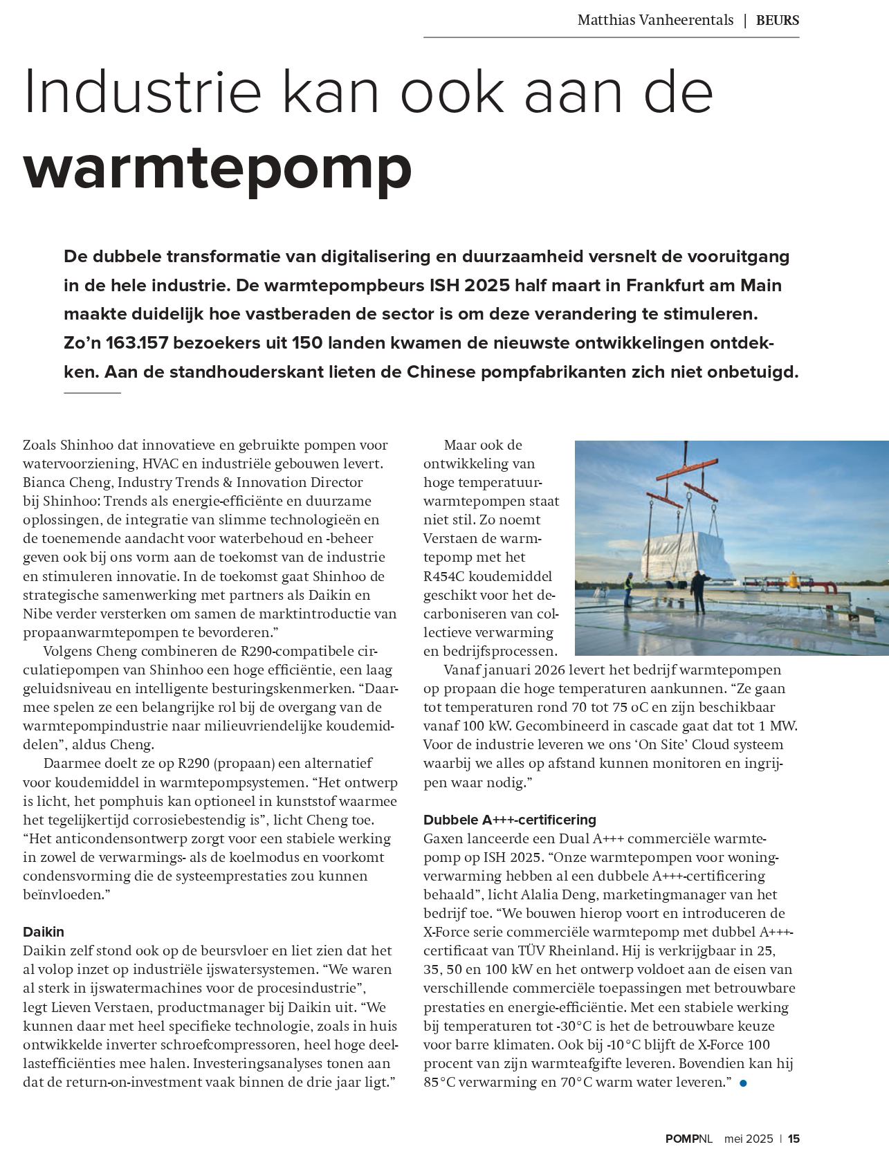hocheffizienten Pumpen f&uuml;r Wasserversorgung