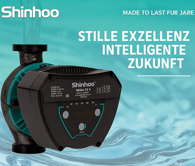 Mega Serie: Hocheffiziente Umwälzpumpen für die Zukunft von Heizungs- und Wassersystemen