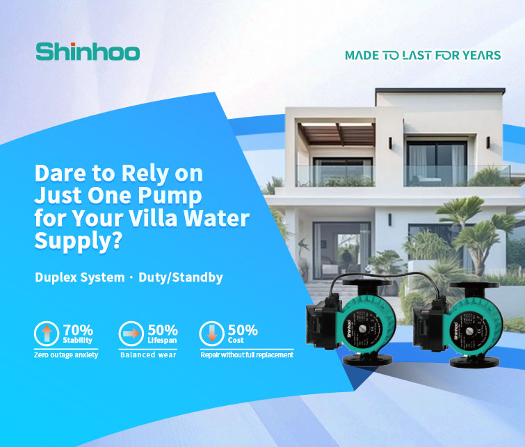 Shinhoo Duplex-Pumpensystem丨Basic 50-16 FU Pro