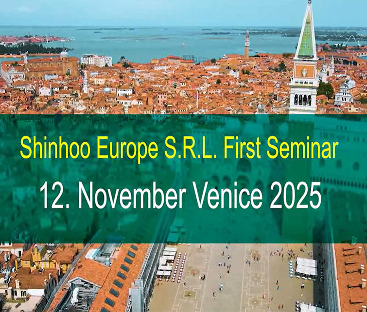 Shinhoo Europe S.R.L. veranstaltet erfolgreiches erstes Strategieseminar in Venedig