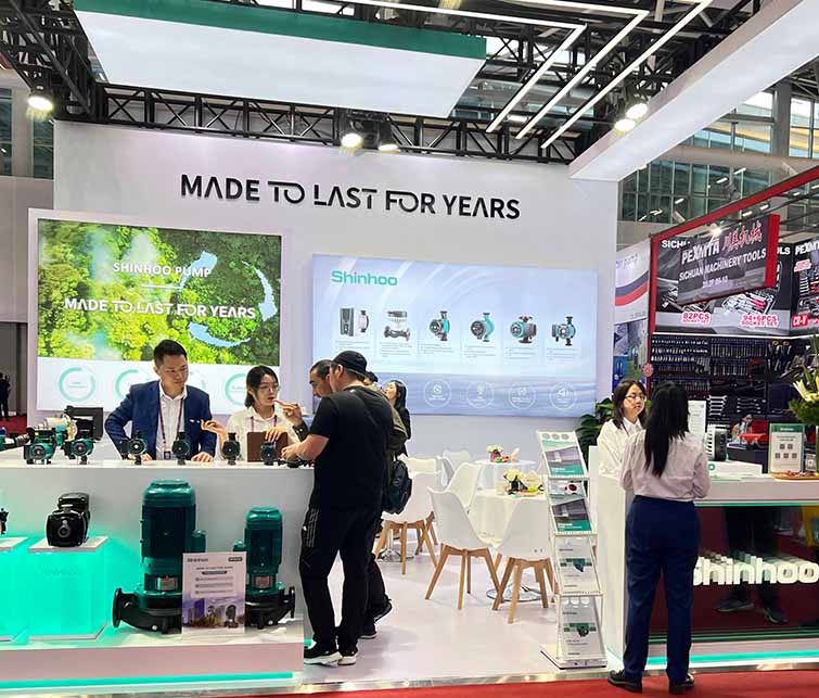 Shinhoo überzeugt auf der 137. Canton Fair mit innovativen Pumpenlösungen für globale Käufer
