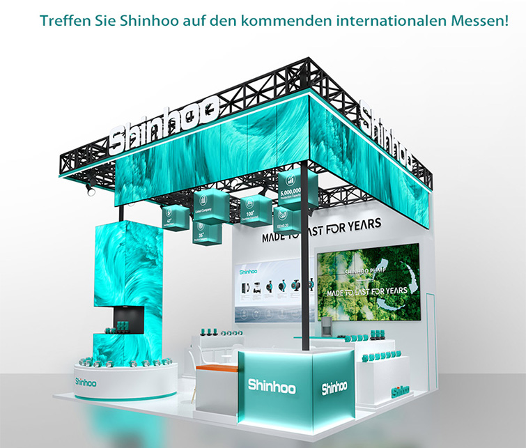 Treffen Sie Shinhoo auf den bevorstehenden internationalen Fachmessen!